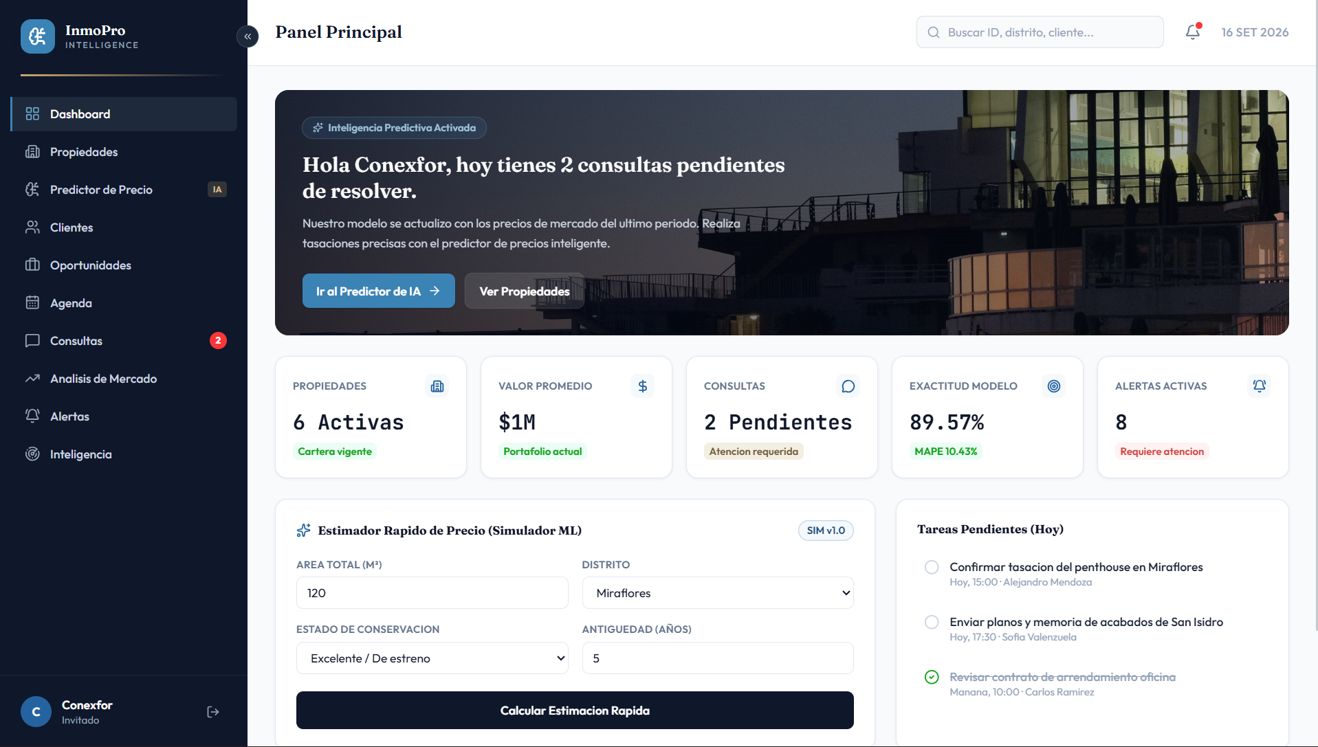 InmoPredict — Predicción Inmobiliaria con IA