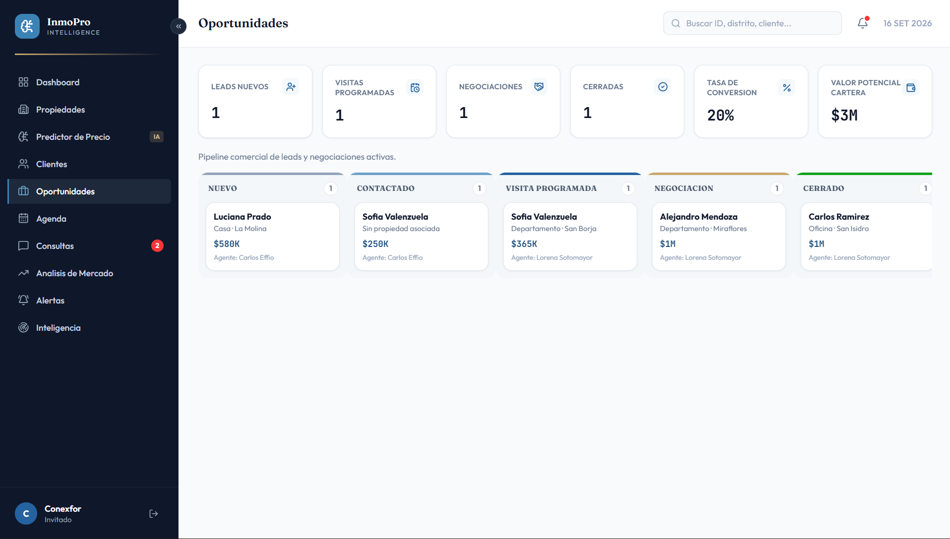 Captura 6 de InmoPredict — Predicción Inmobiliaria con IA