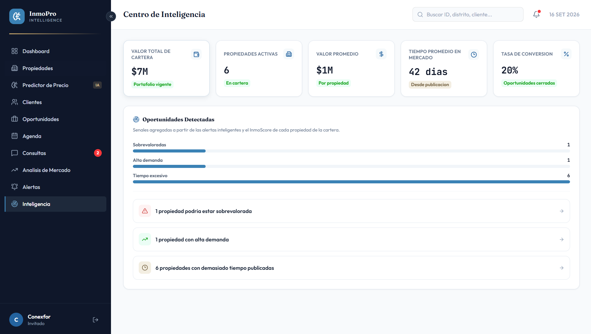 Captura 8 de InmoPredict — Predicción Inmobiliaria con IA