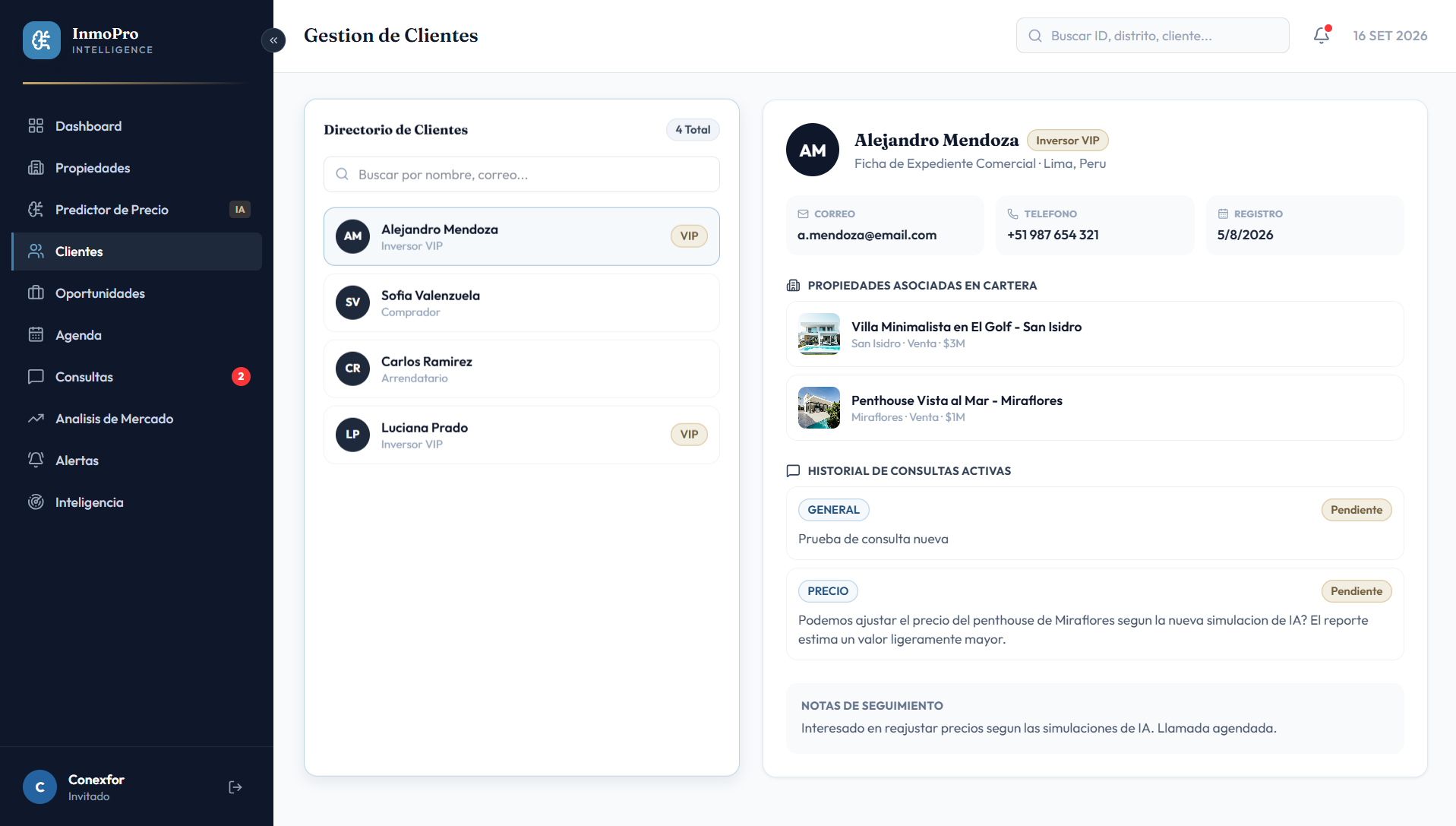 Captura 9 de InmoPredict — Predicción Inmobiliaria con IA