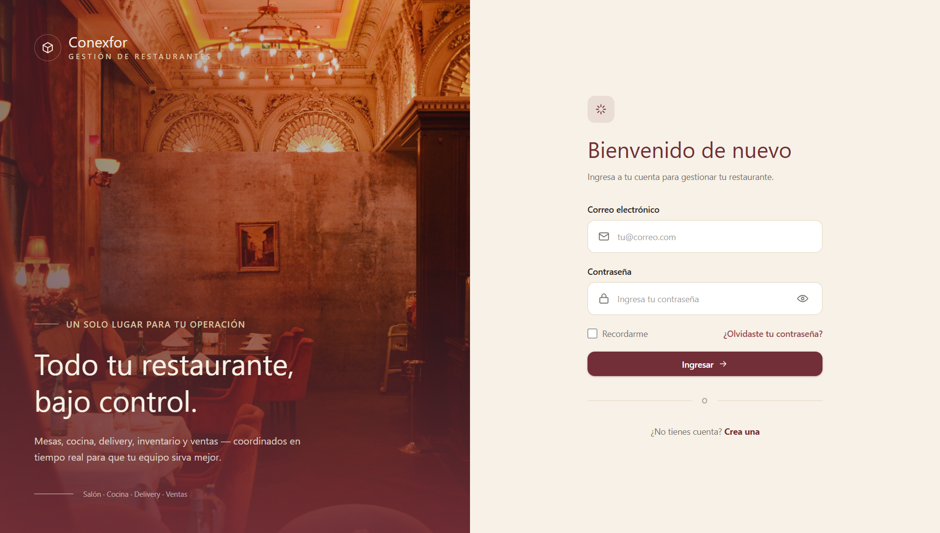 Sistema de Gestión para Restaurantes